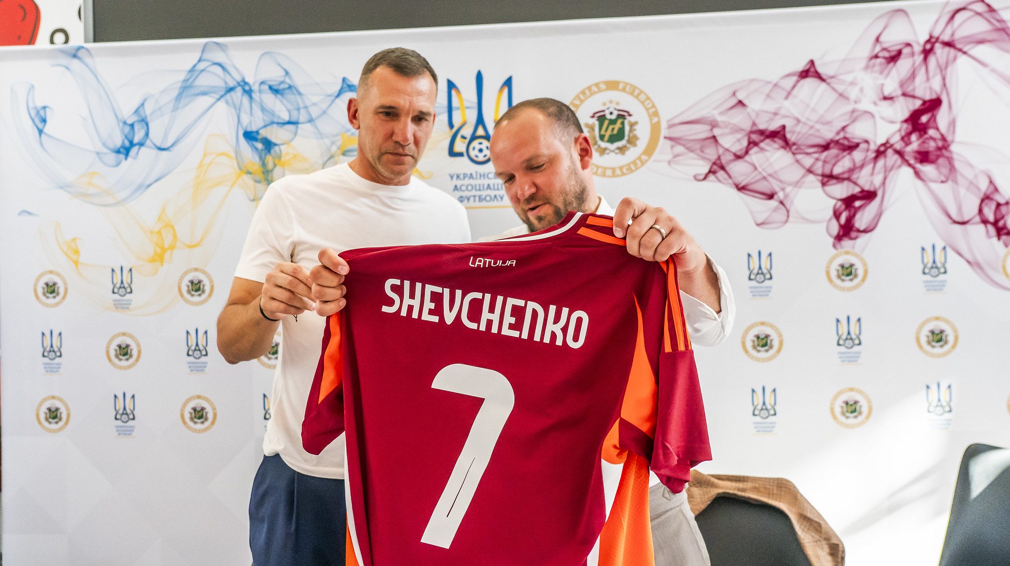 Andrija Ševčenko vizīte Lidl Arena