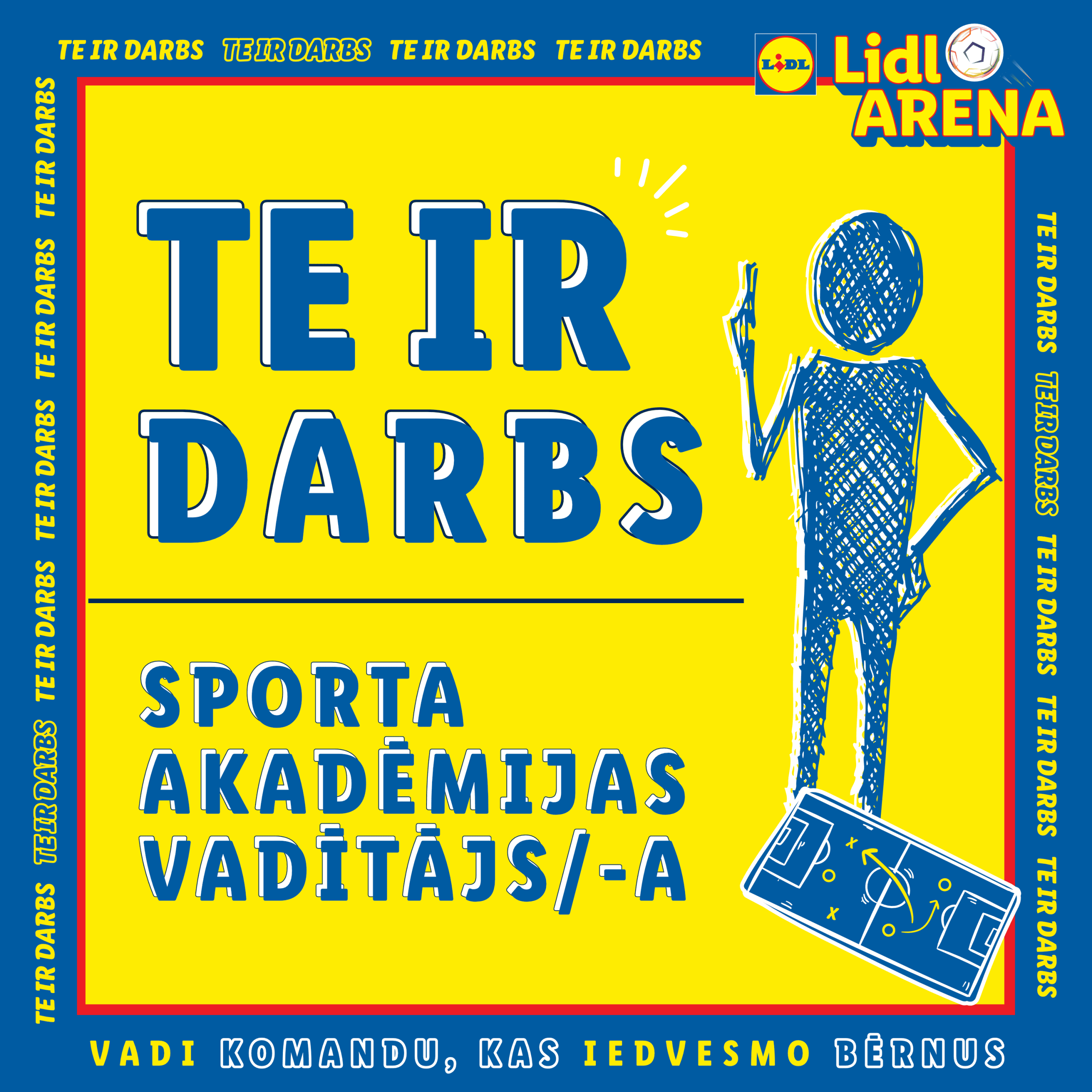 VAKANCE: Sporta akadēmijas vadītājs